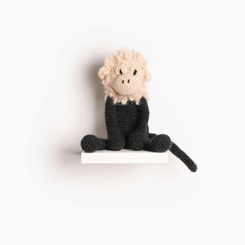 monkey crochet amigurumi project pattern kerry lord Edward's menagerie